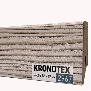Kronotex Kronotex Плинтус KTEX1 D2967 Пихта Сибирская белый светло-серый разноцветный светлый